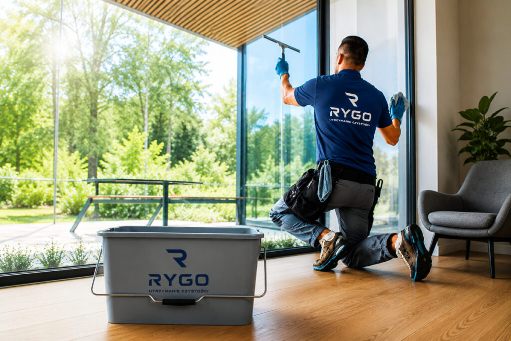 Profesjonalne mycie okien RYGO